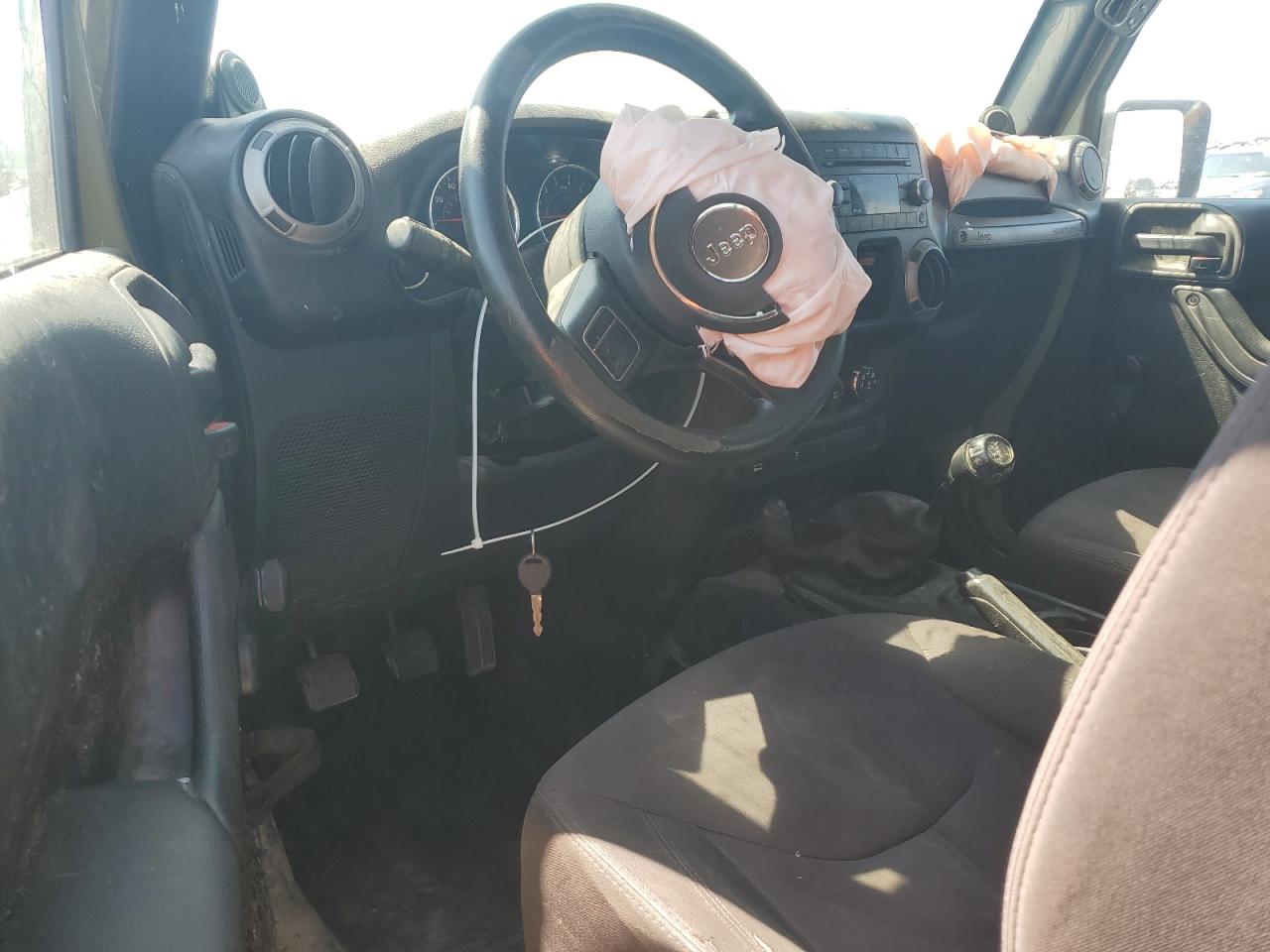 2013 Jeep Wrangler Sport VIN: 1C4AJWAG9DL647971 Lot: 66535115