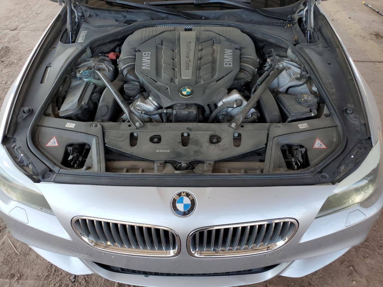 2013 BMW 550 I VIN: WBAFR9C51DDX80274 Lot: 63108975
