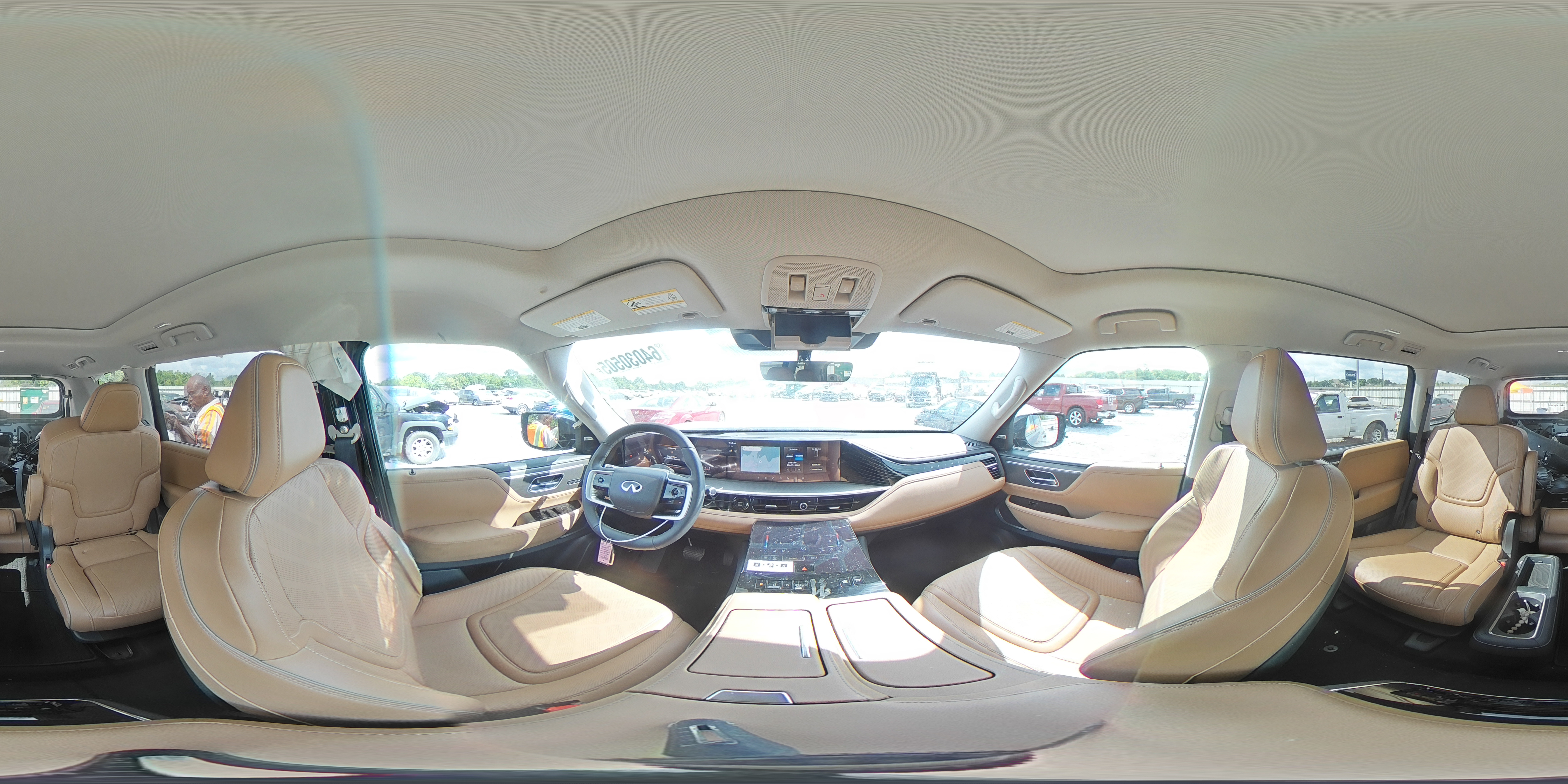 2025 Infiniti Qx80 Luxe VIN: JN8AZ3BA2S9001350 Lot: 64030505