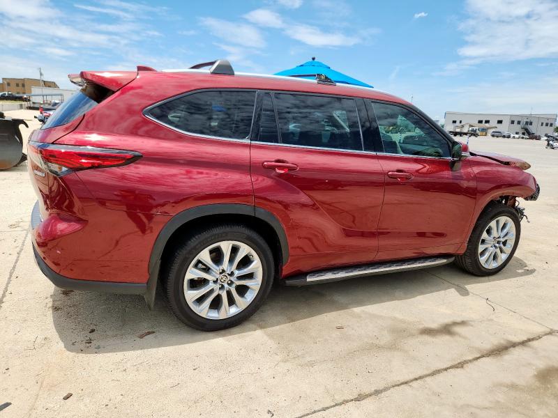  TOYOTA HIGHLANDER 2022 Красный