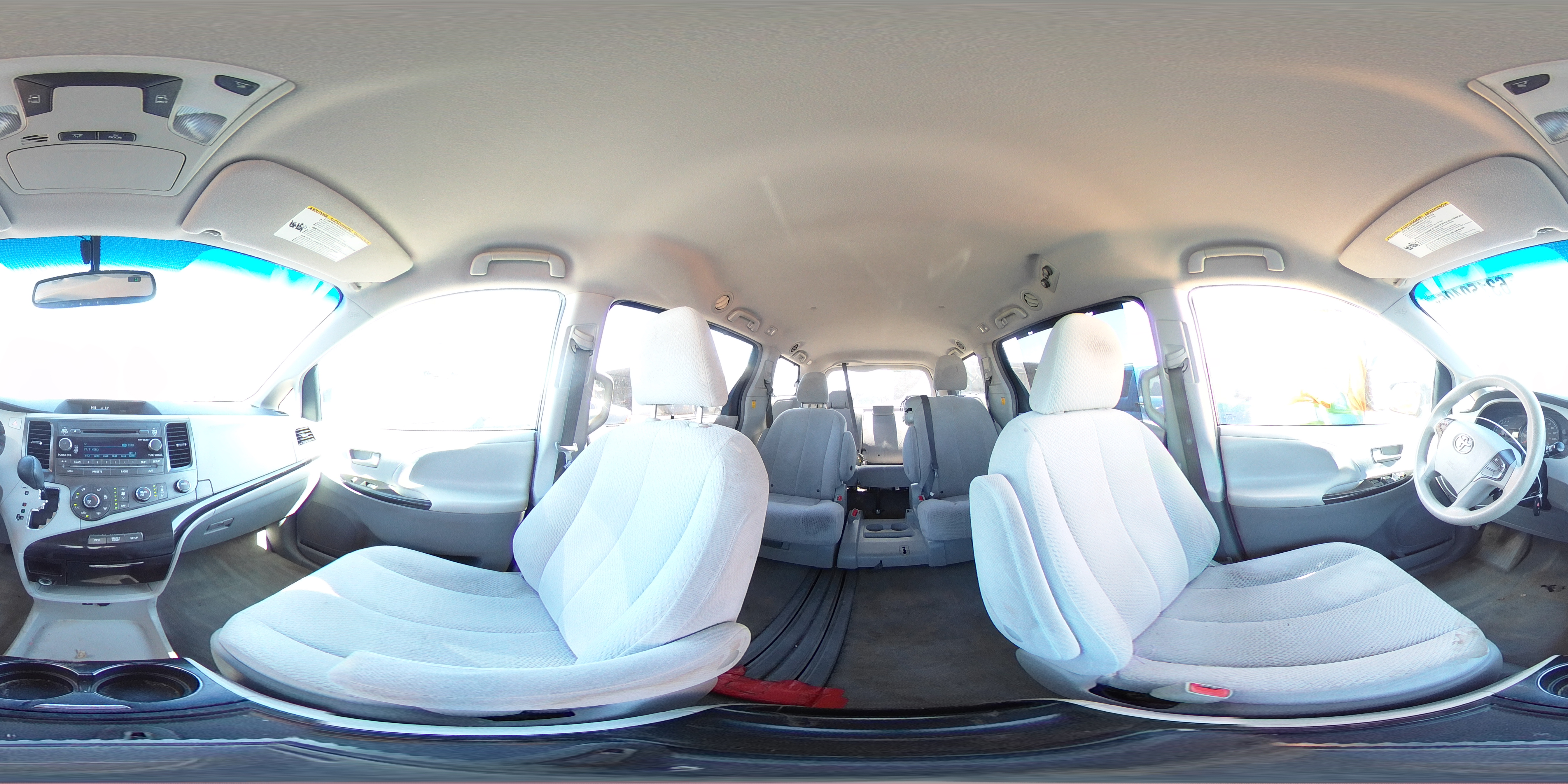 2012 Toyota Sienna Le VIN: 5TDKK3DC2CS254920 Lot: 63150495