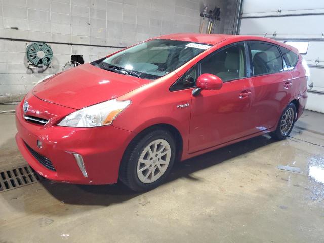  TOYOTA PRIUS 2014 Red