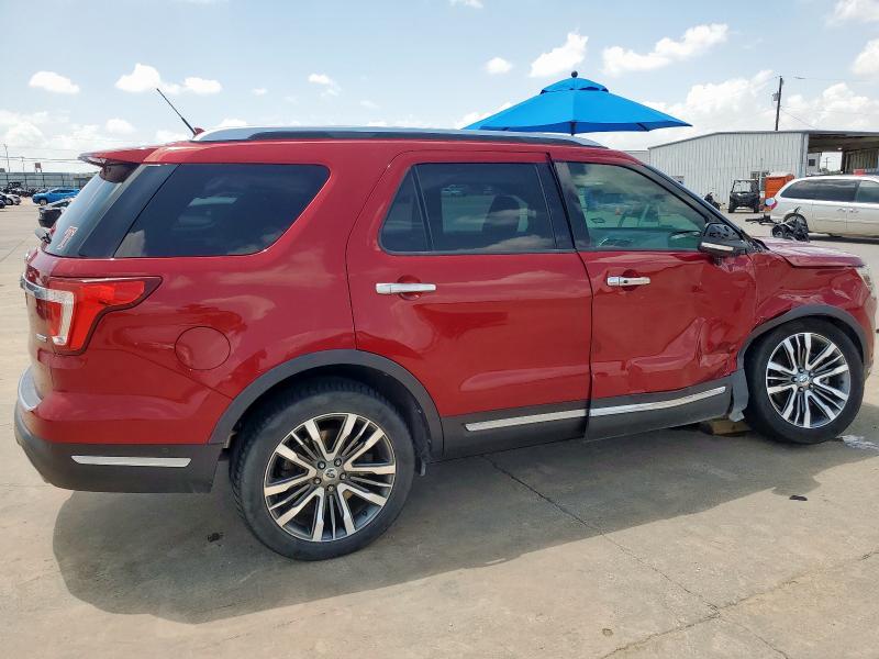  FORD EXPLORER 2018 Red