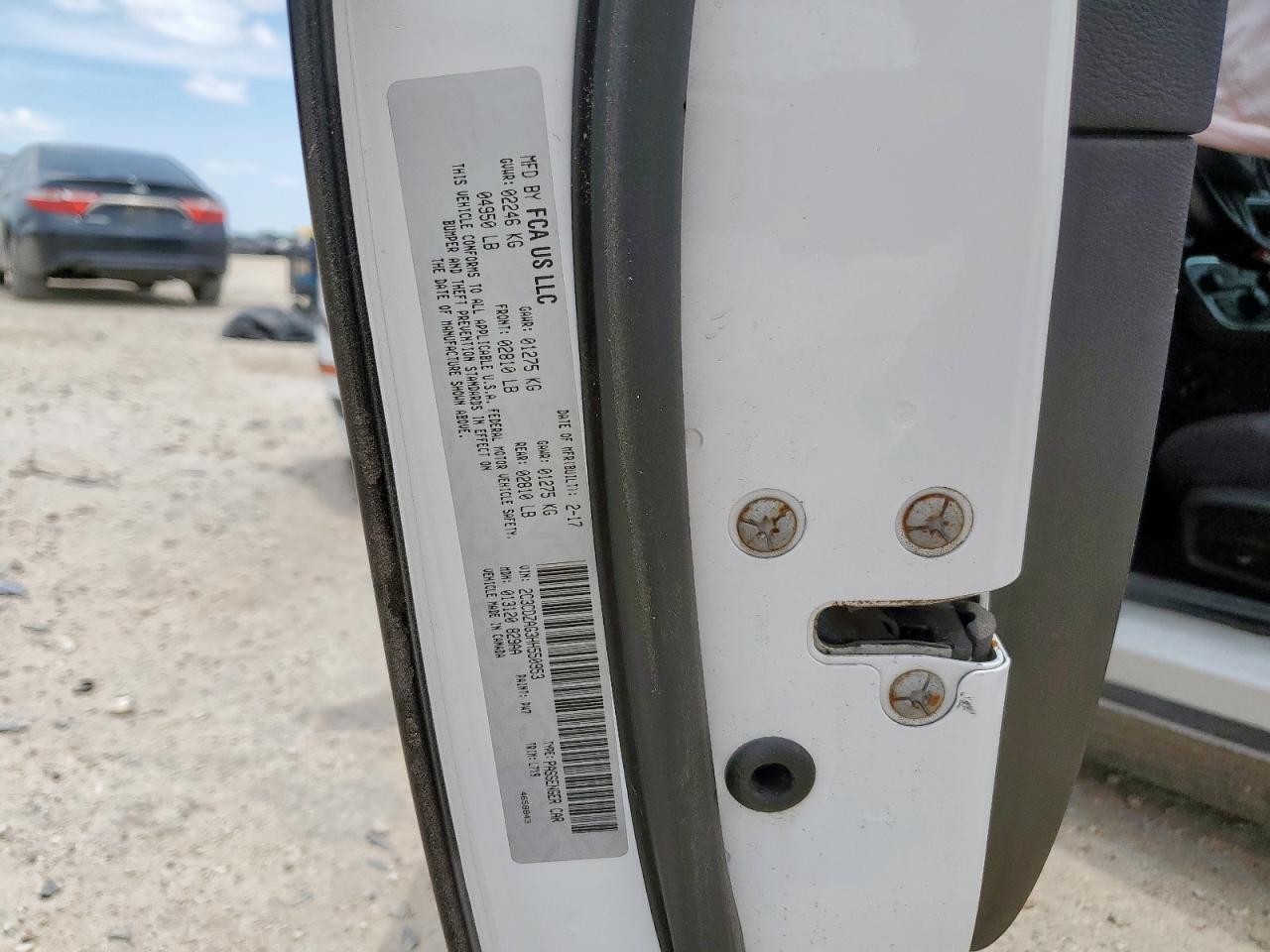 2017 Dodge Challenger Sxt VIN: 2C3CDZAG3HH550953 Lot: 64375675