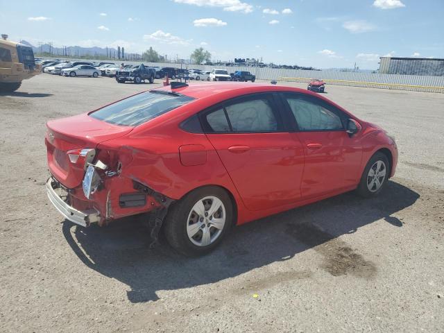  CHEVROLET CRUZE 2016 Czerwony