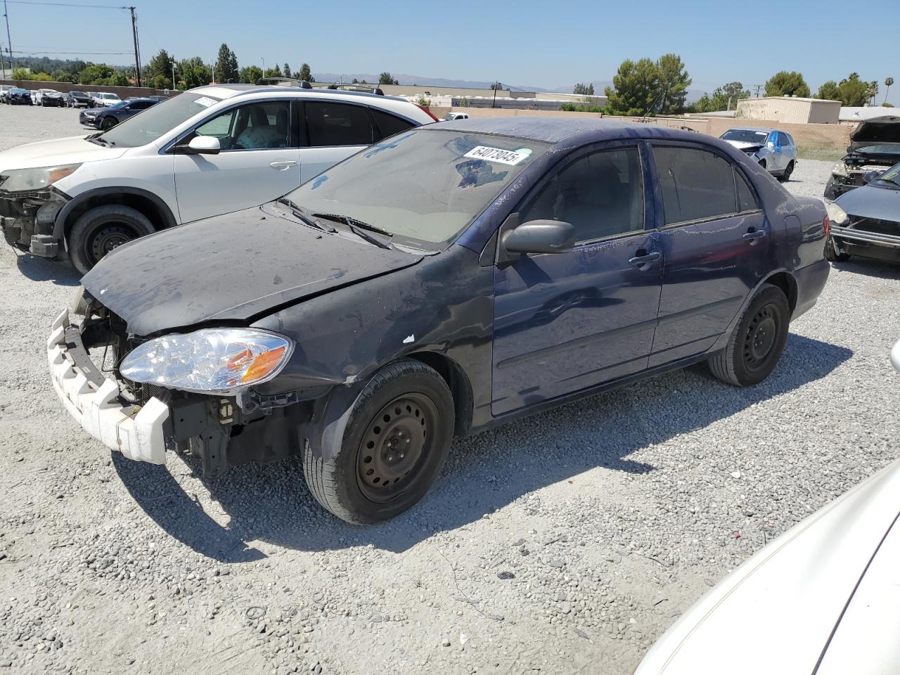 2005 Toyota Corolla Ce blue null gas JTDBR32E252063170 photo #1