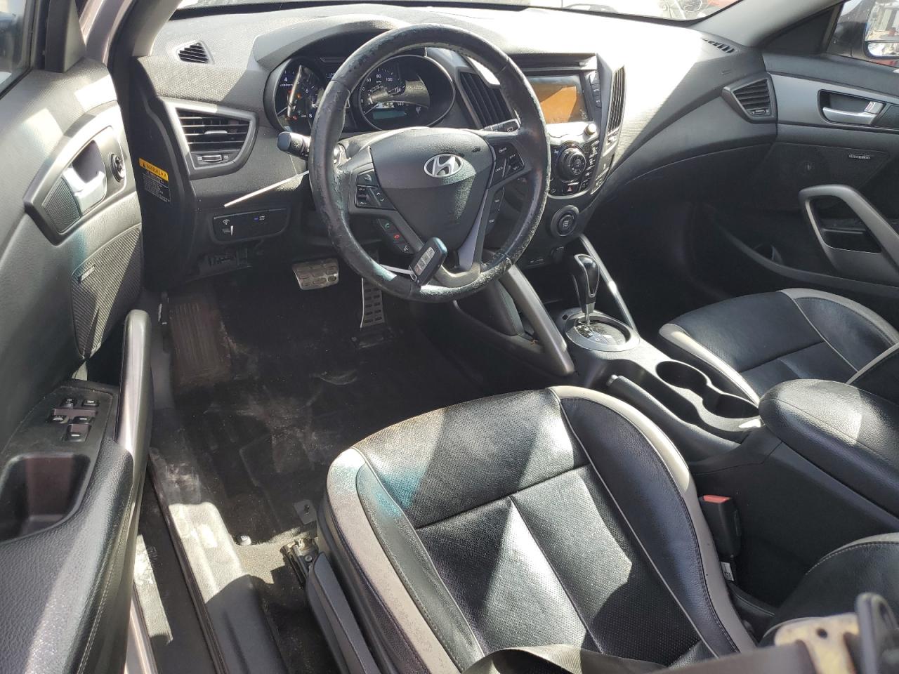 2013 Hyundai Veloster Turbo VIN: KMHTC6AE3DU144136 Lot: 65175195