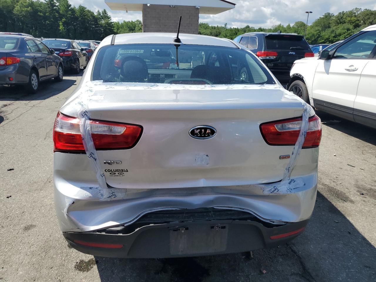 2013 Kia Rio Lx VIN: KNADM4A39D6129487 Lot: 64016165