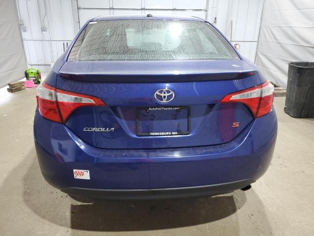 Седаны TOYOTA COROLLA 2016 Синий