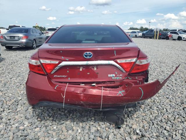  TOYOTA CAMRY 2015 Red