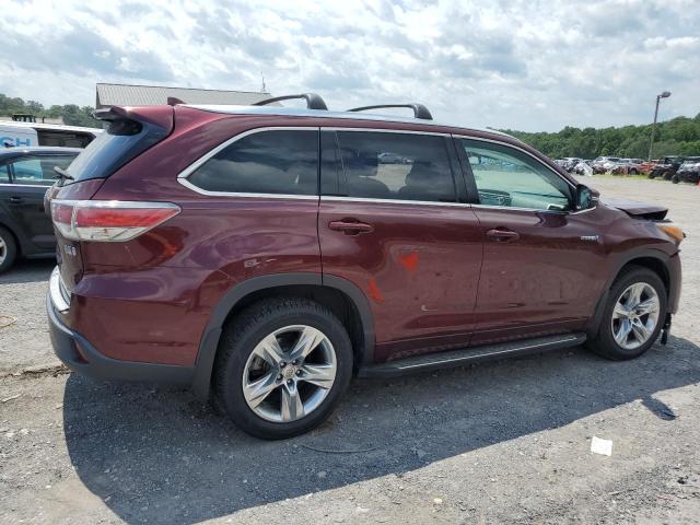  TOYOTA HIGHLANDER 2015 Red