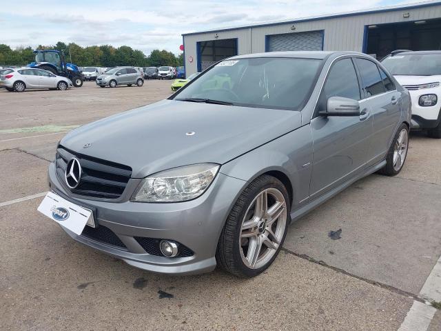 2010 MERCEDES BENZ C180 BLUE- for sale at Copart NEWBURY