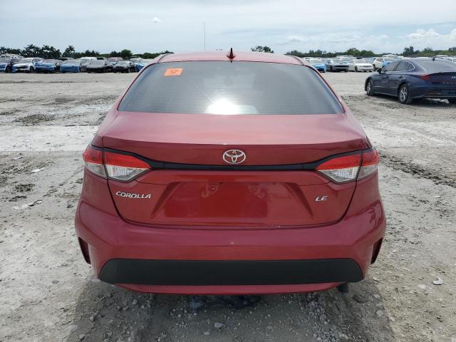  TOYOTA COROLLA 2020 Красный