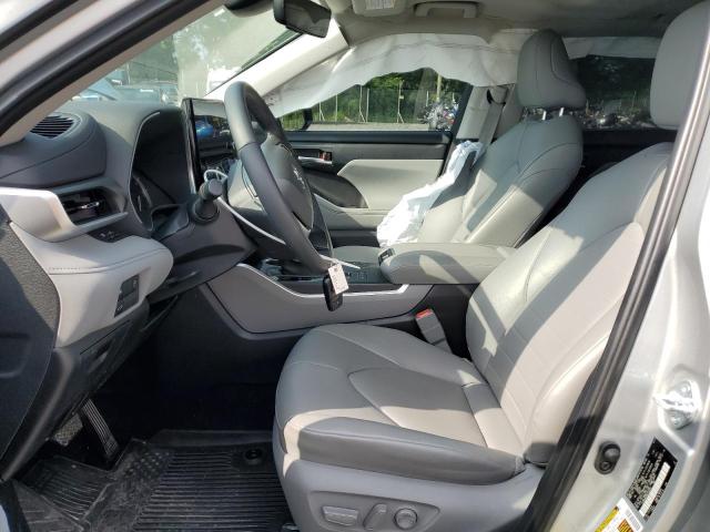 TOYOTA HIGHLANDER 2024 Серебристый
