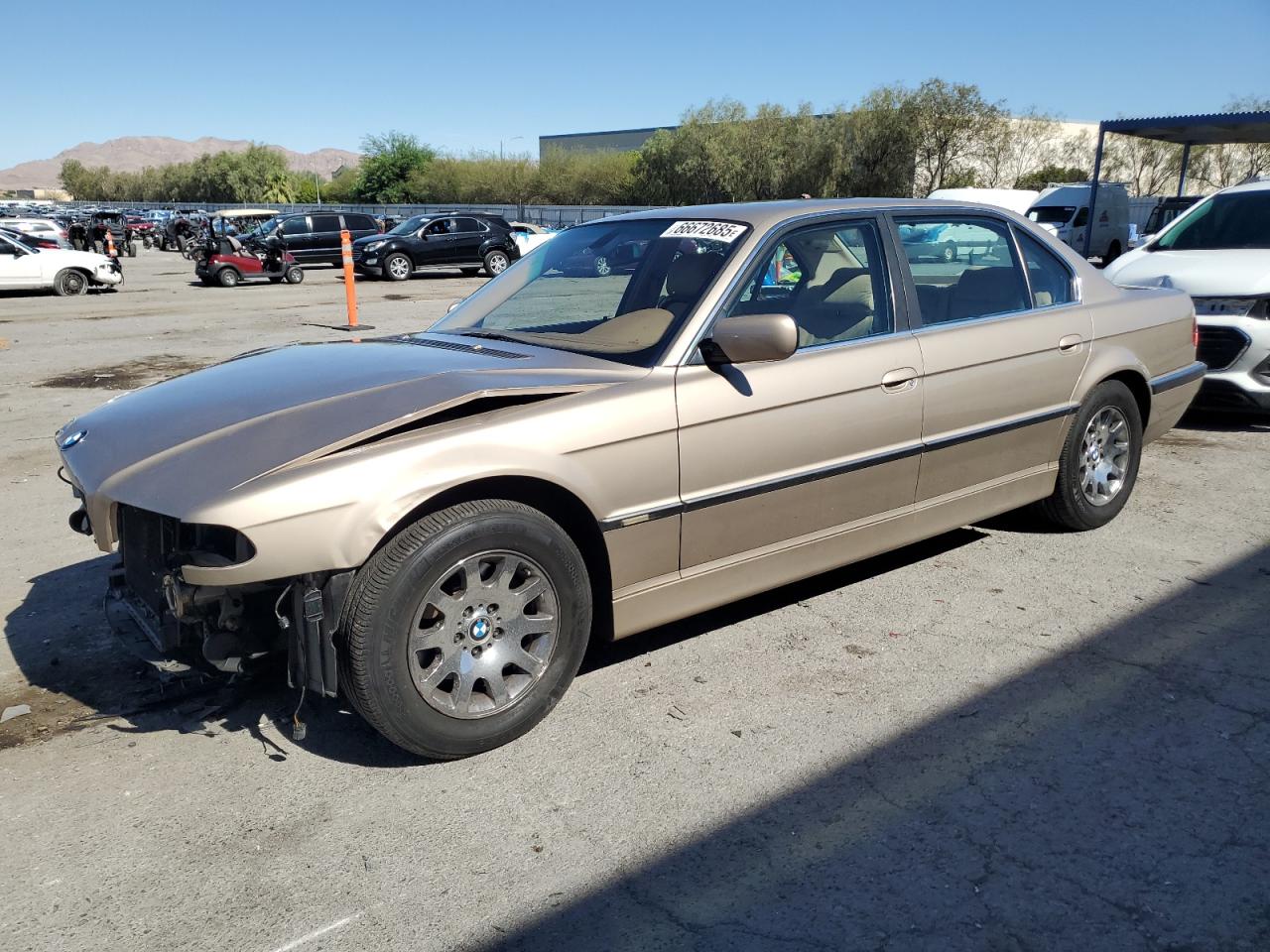 2001 BMW 740 Il VIN: WBAGH83451DP23628 Lot: 66672685