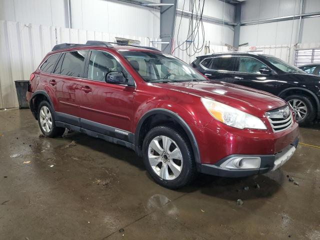  SUBARU OUTBACK 2012 Czerwony