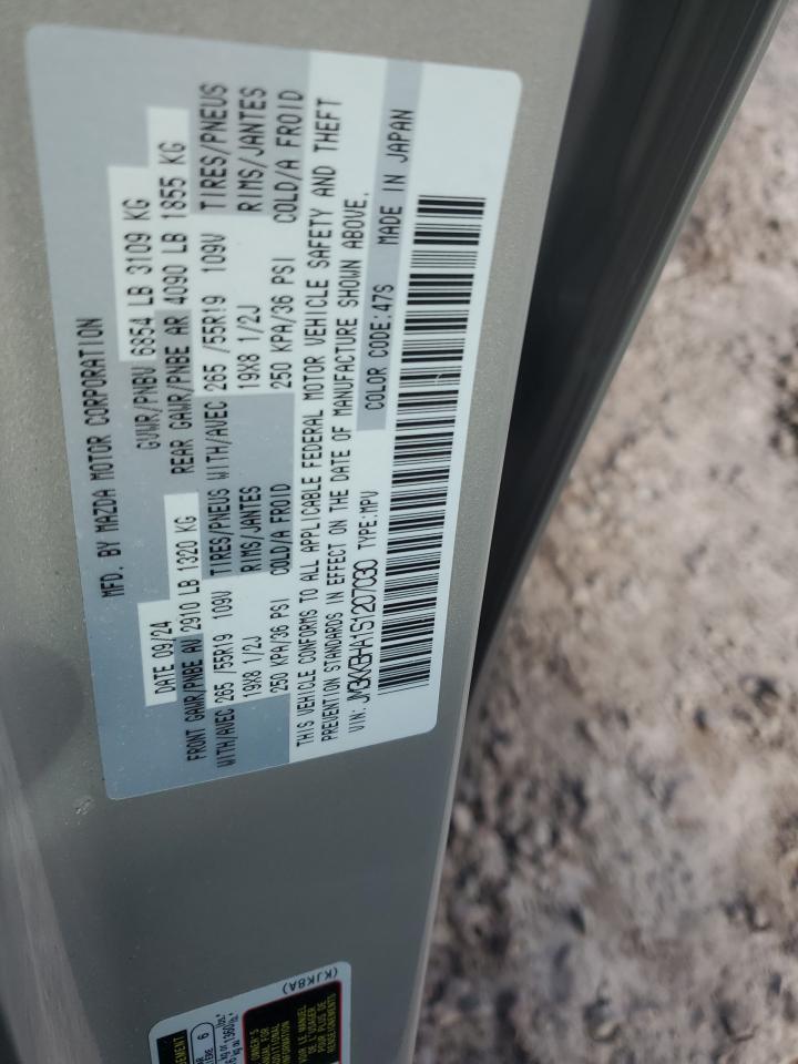 2025 Mazda Cx-90 Preferred VIN: JM3KKBHA1S1207030 Lot: 65065175