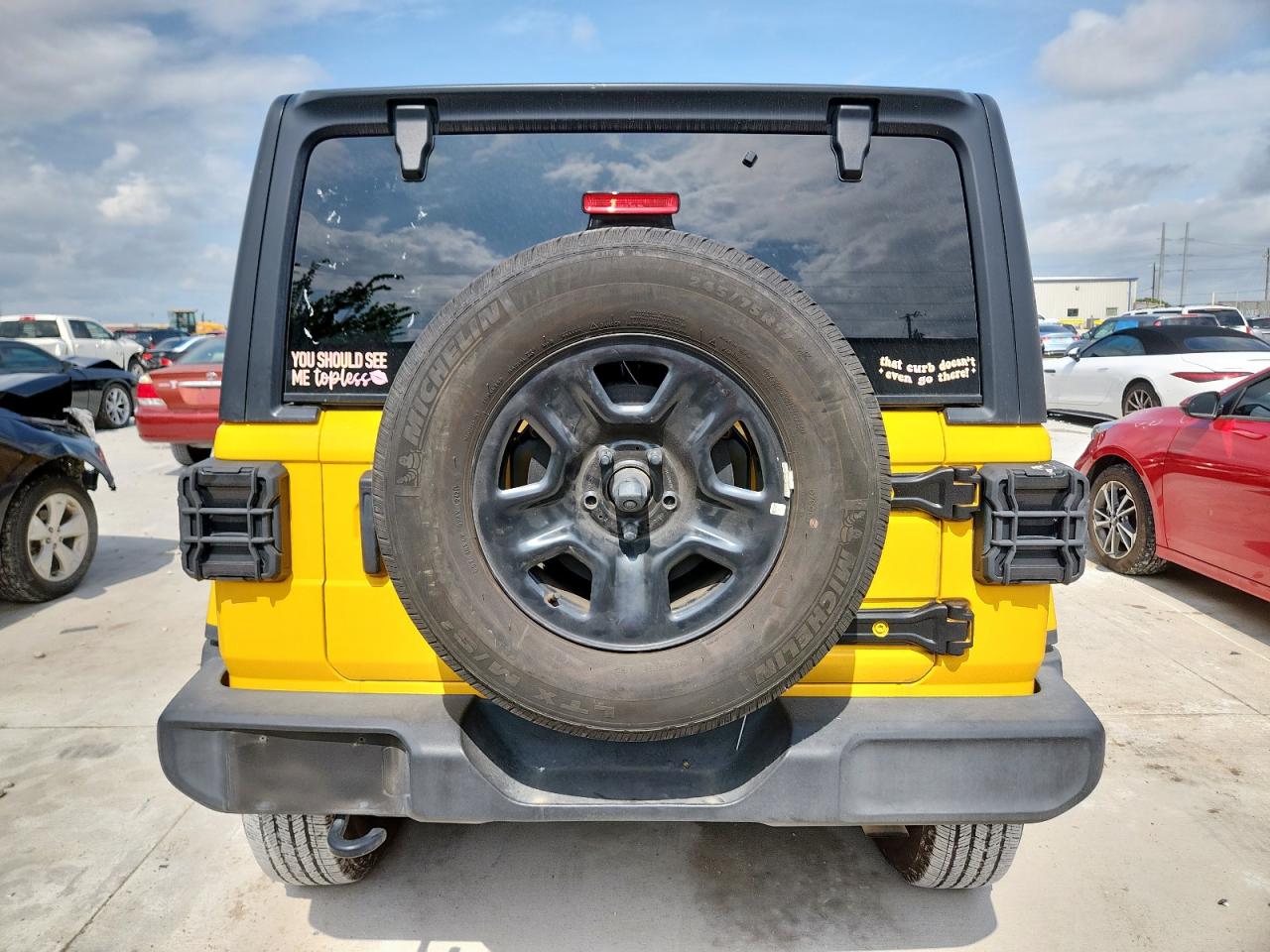 2021 Jeep Wrangler Unlimited Sport VIN: 1C4HJXDN2MW720806 Lot: 64544025