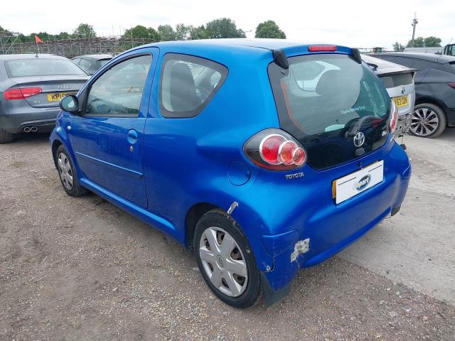 2009 TOYOTA AYGO BLUE
