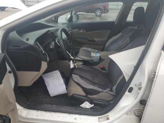  HONDA CIVIC 2015 White