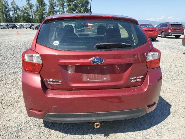  SUBARU IMPREZA 2014 Красный