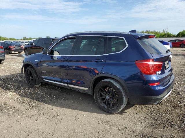  BMW X3 2016 Blue