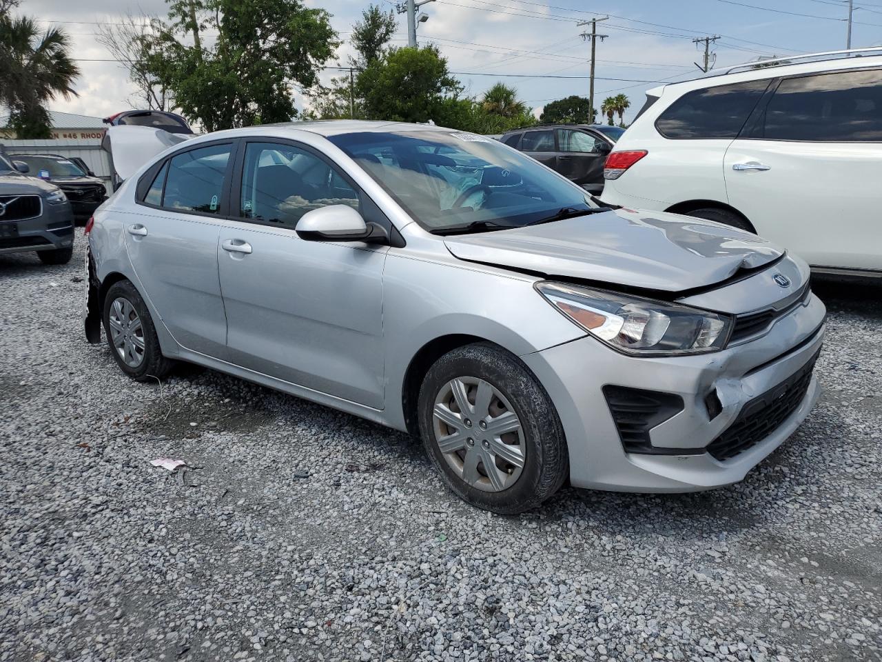 2021 Kia Rio Lx VIN: 3KPA24AD7ME383231 Lot: 63850115