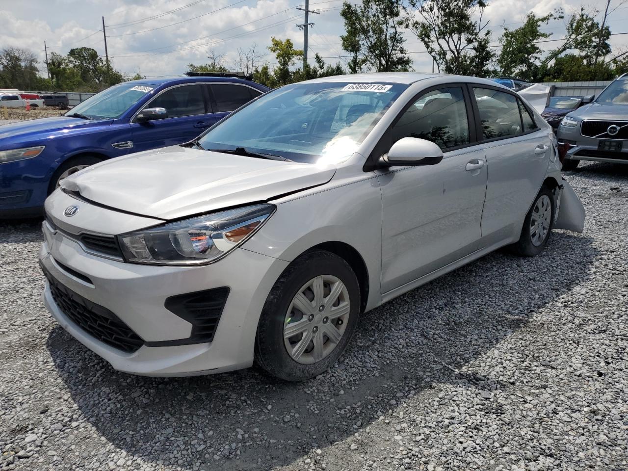 2021 Kia Rio Lx VIN: 3KPA24AD7ME383231 Lot: 63850115