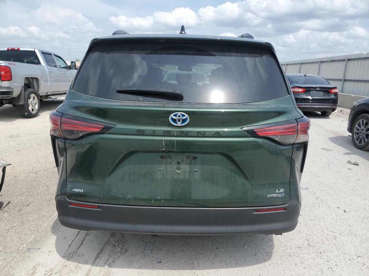 2021 Toyota Sienna Le VIN: 5TDBSKFC2MS023251 Lot: 63941915