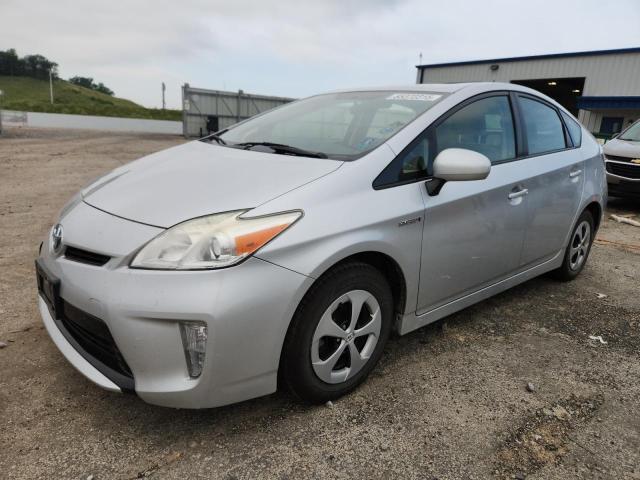 Hatchbacks TOYOTA PRIUS 2012 Srebrny