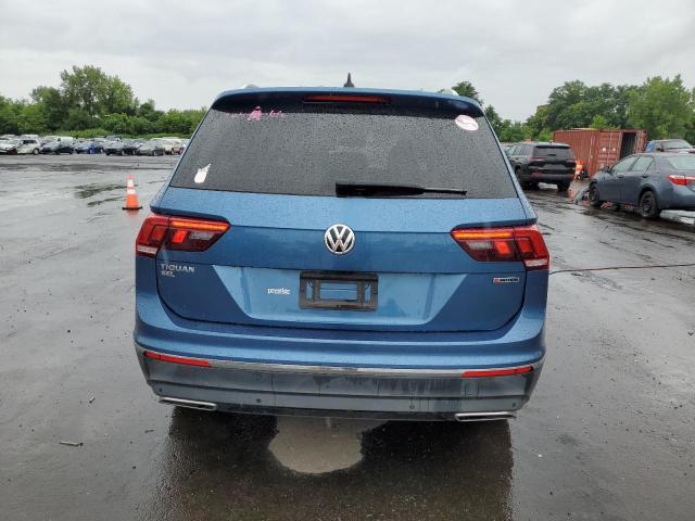  VOLKSWAGEN TIGUAN 2019 Синий