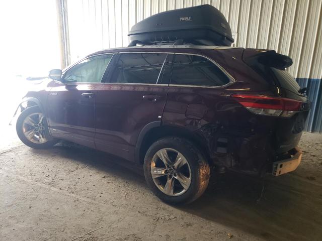  TOYOTA HIGHLANDER 2019 Burgundy