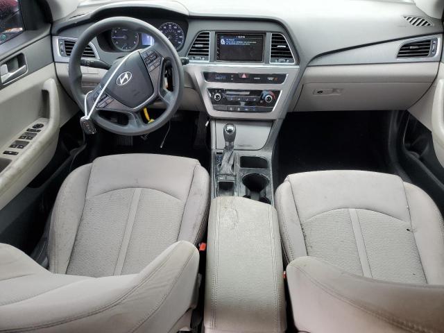  HYUNDAI SONATA 2015 Czerwony