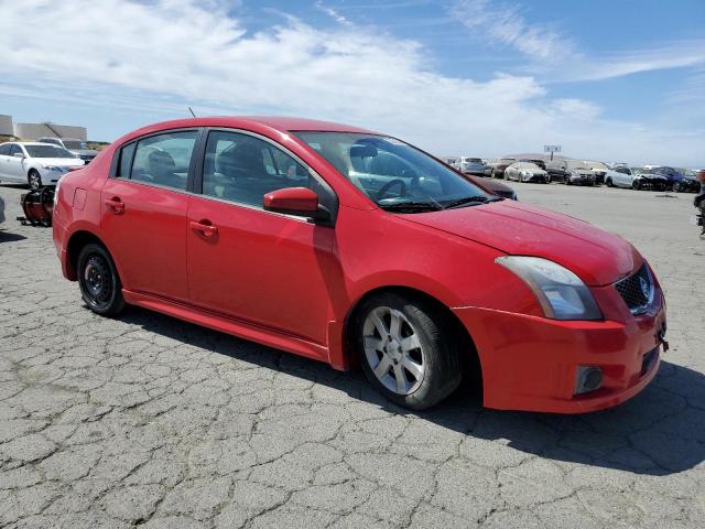  NISSAN SENTRA 2012 Красный