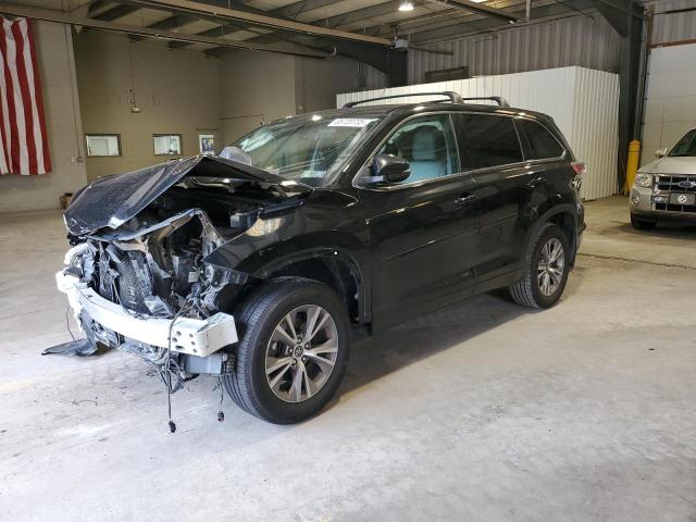  TOYOTA HIGHLANDER 2016 Black