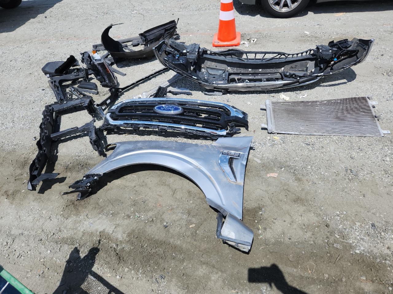 2023 Ford F150 Supercrew VIN: 1FTEW1C8XPKD23515 Lot: 60874985
