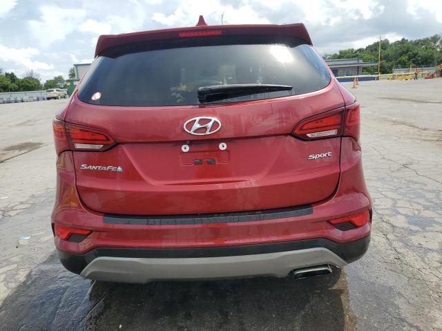  HYUNDAI SANTA FE 2018 Czerwony