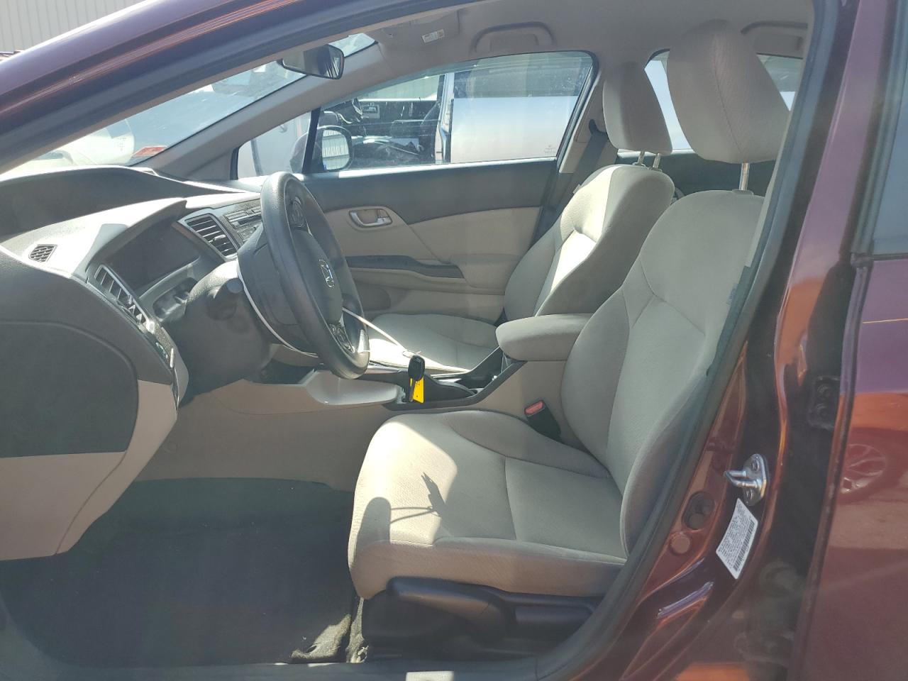 2013 Honda Civic Lx VIN: 2HGFB2F54DH567169 Lot: 64410575