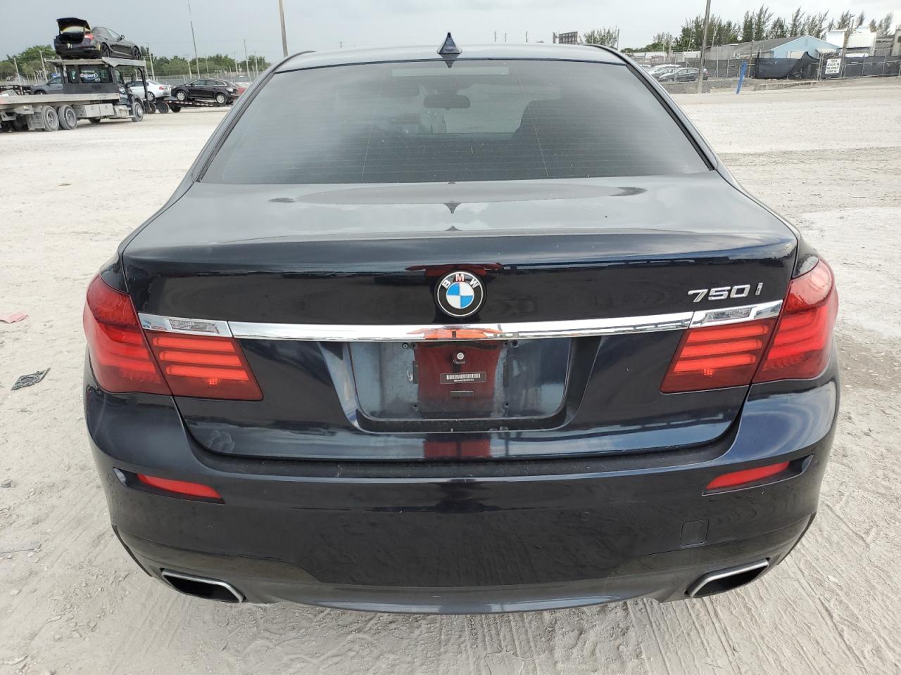2013 BMW 750 I VIN: WBAYA8C56DC996704 Lot: 64466705