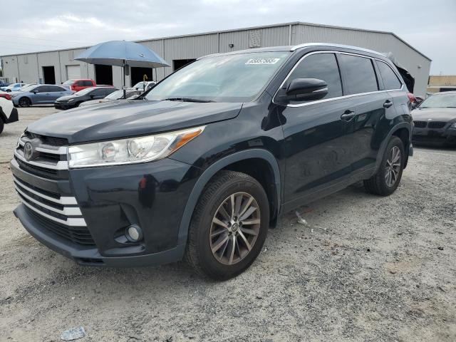  TOYOTA HIGHLANDER 2017 Czarny