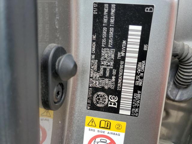 2017 LEXUS RX 350 BASE  
