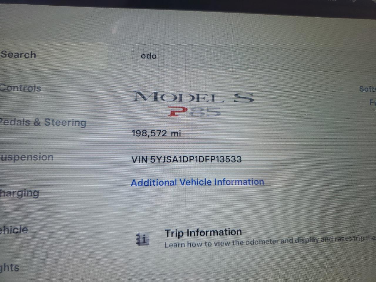 2013 Tesla Model S VIN: 5YJSA1DP1DFP13533 Lot: 64018795