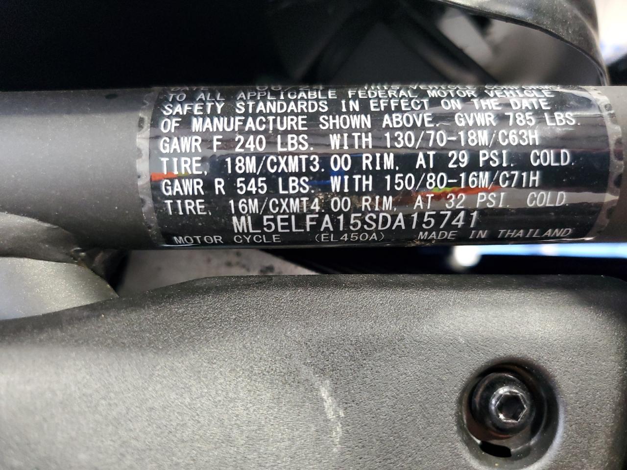 ml5elfa15sda15741 ML5ELFA15SDA15741 2025 Kawasaki El450 A