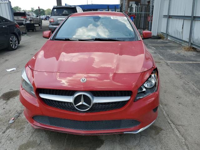  MERCEDES-BENZ CLA-CLASS 2018 Czerwony