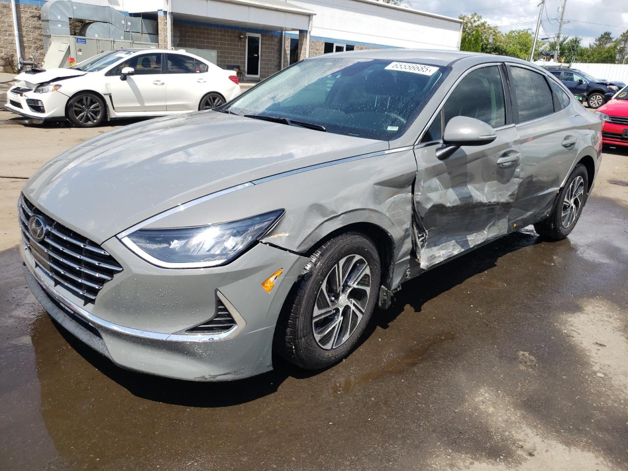 2020 Hyundai Sonata Hybrid grey null hybrid KMHL24JJ0LA009538 photo #1