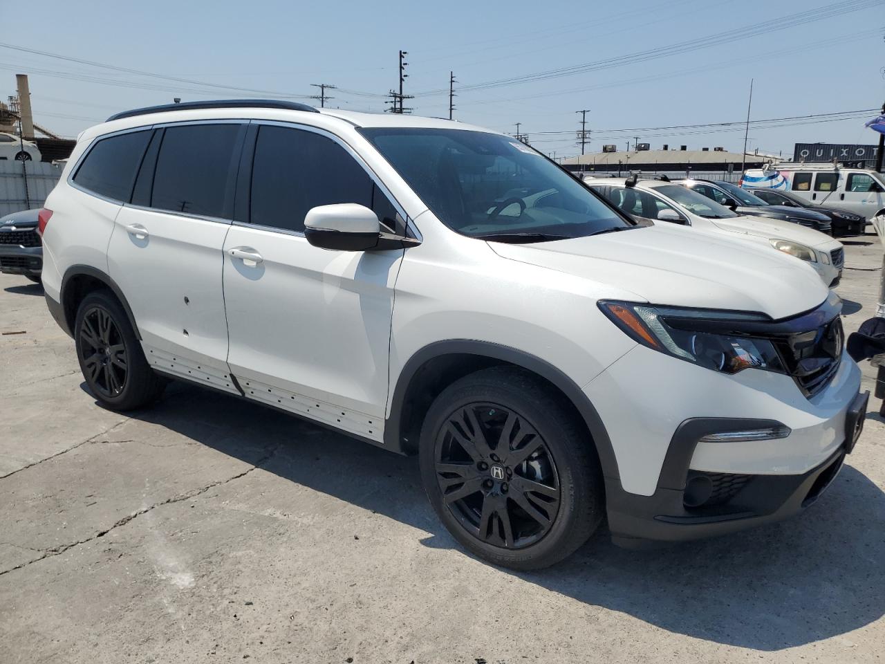 2022 Honda Pilot Se VIN: 5FNYF5H29NB018574 Lot: 65708835