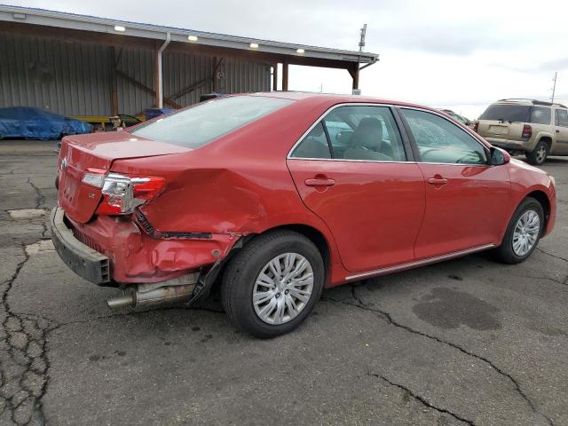 Sedans TOYOTA CAMRY 2012 Czerwony