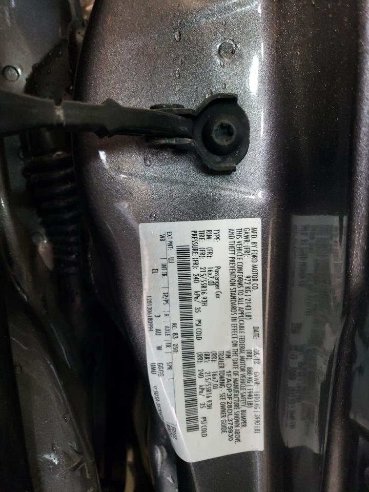 2013 Ford Focus Se VIN: 1FADP3F28DL375930 Lot: 65347155