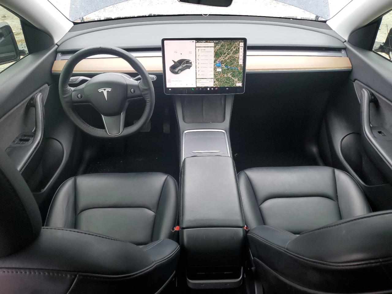 2021 Tesla Model Y VIN: 5YJYGAEE7MF184630 Lot: 63453355