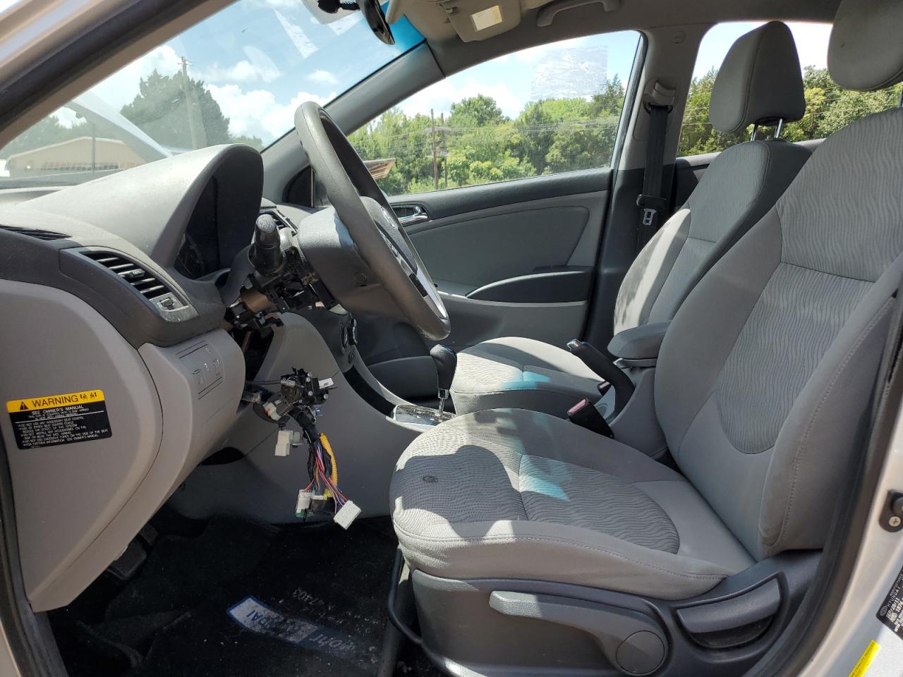 2012 Hyundai Accent Gls VIN: KMHCU4AE8CU133939 Lot: 65220365